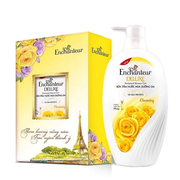 Sữa Tắm Nước Hoa Enchanteur Charming 650g