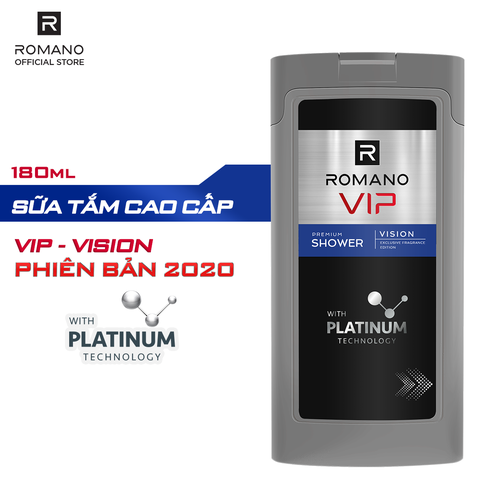 Sữa tắm cao cấp Romano Vip Vision sang trọng cuốn hút 180g