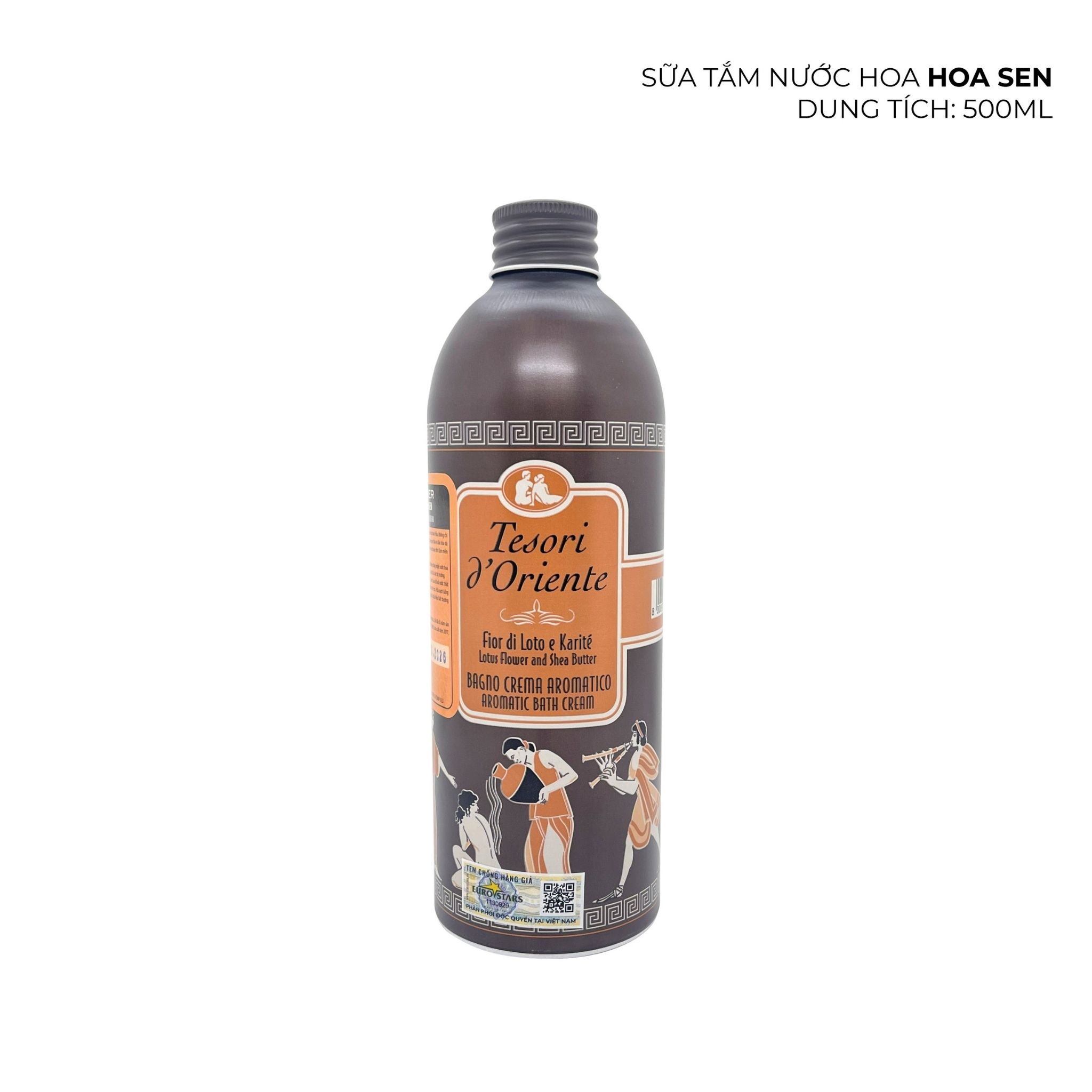 Sữa Tắm Tesori d\'Oriente Nước Hoa Hương Hoa Sen 500ml