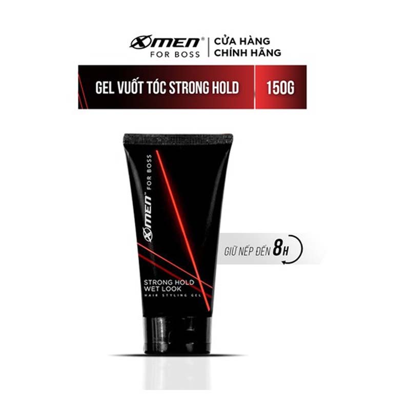 Gel Tạo Kiểu Tóc X-Men For Boss Strong Hold Wet Look 150ml