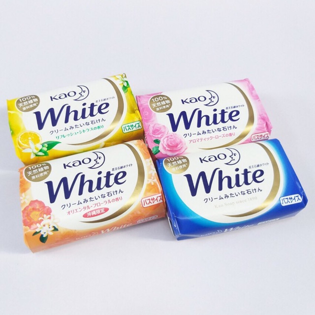 Bánh xà phòng tắm KAO 130g