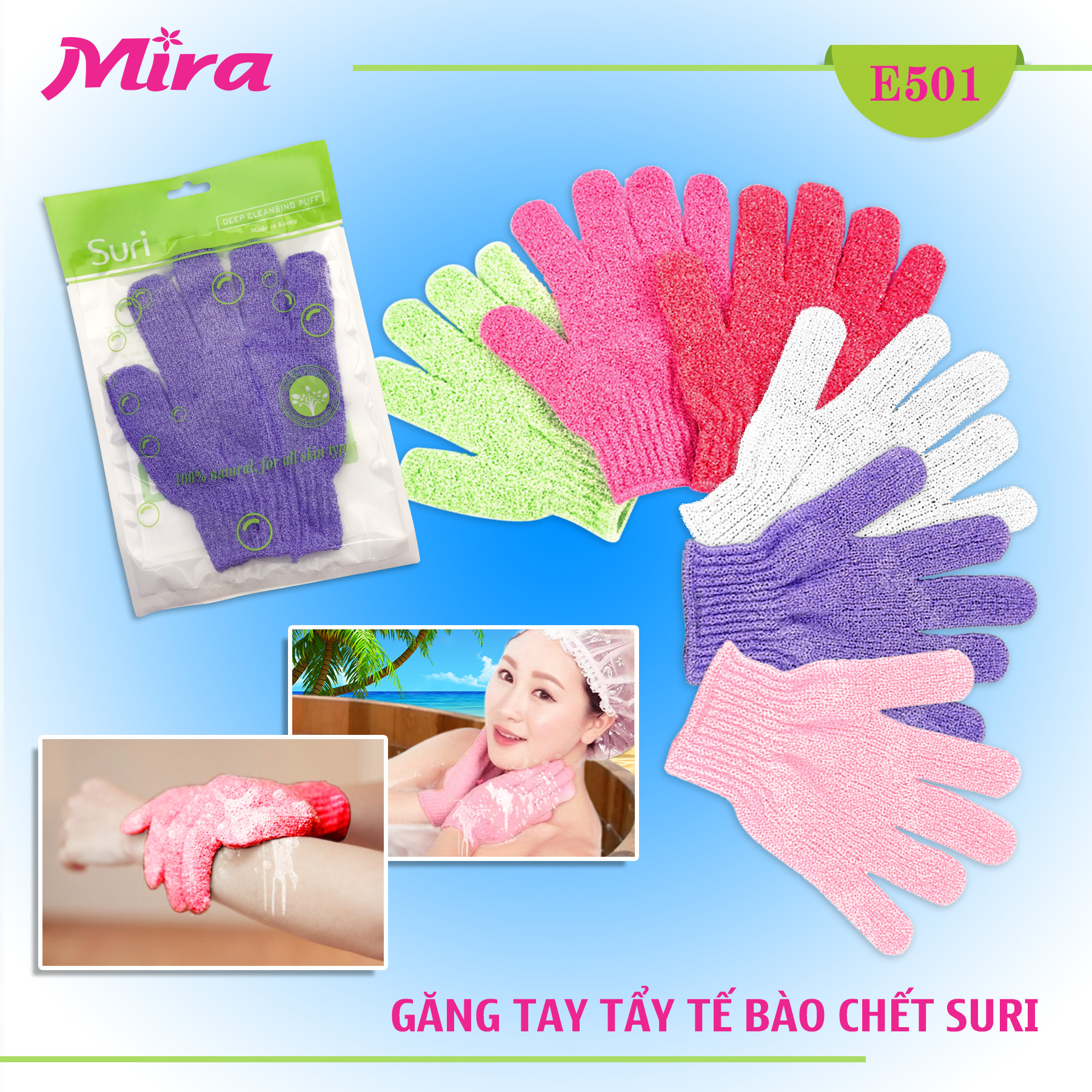GĂNG TAY TẤY TẾ BÀO CHẾT SURI